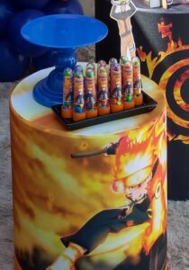 decoração para aniversário naruto shippuden